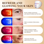 LED face mask with remote controller