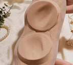 Strapless bra fabric detail