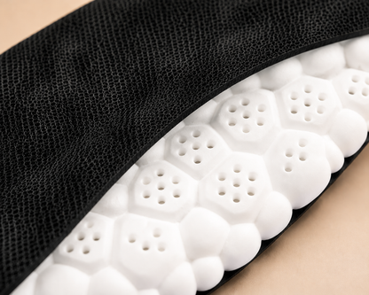 Close view of the CloudStep insole surface showing the textured cushioning and airflow perforations