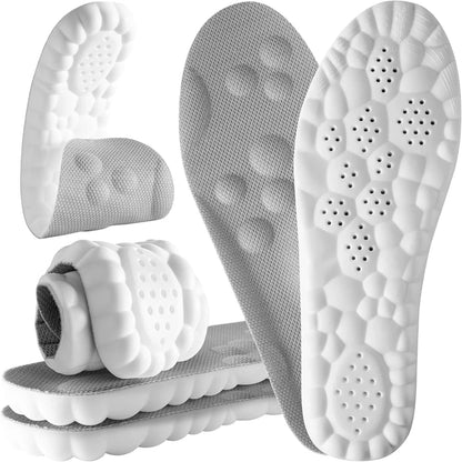 CloudStep cushioned insoles in gray, single pair