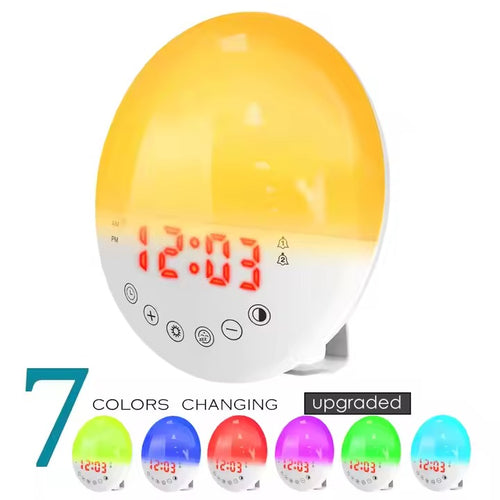 Sunrise Wake-Up Light color modes