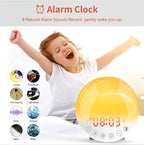 Sunrise Wake-Up Light touch controls